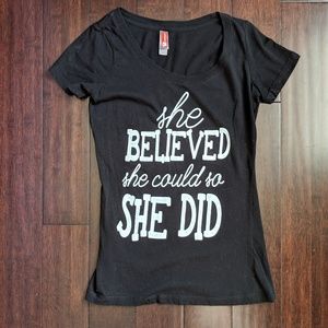 The Talking Shirt | Motivational Tee